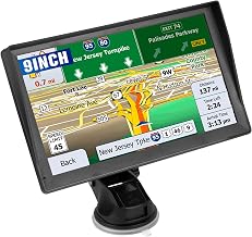 9 inch Sat Nav, Car GPS Navigation System for Trucks, with UK and Europe...