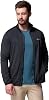 Chaqueta de forro polar Columbia para hombre Essential Hike Grid con cremallera completa 7
