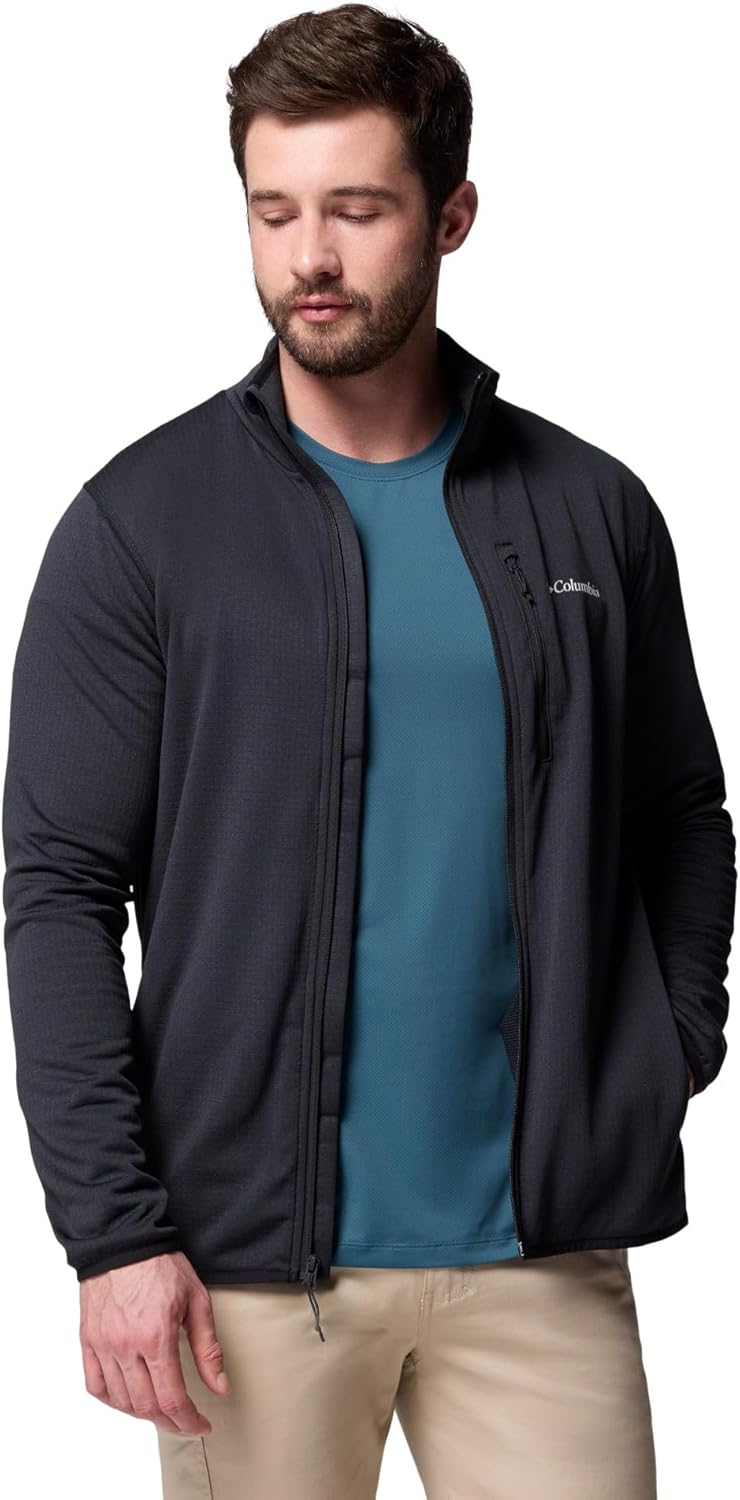 Columbia mens Essential Hike Grid Fleece Full Zip - Image 4