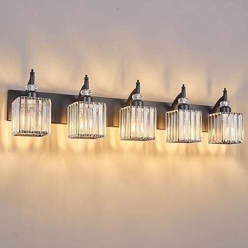 Miniatura 28 de Juego de dos apliques de pared modernos dorados para interiores, lámpara de pared de cristal, luz de pared montada en la pared, aplique de pared
