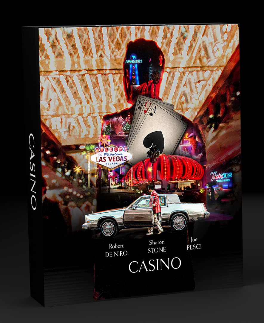 Casino Ultimate Collector’s Edition [4K Ultra HD & Blu-Ray] Limited Edition Steelbook