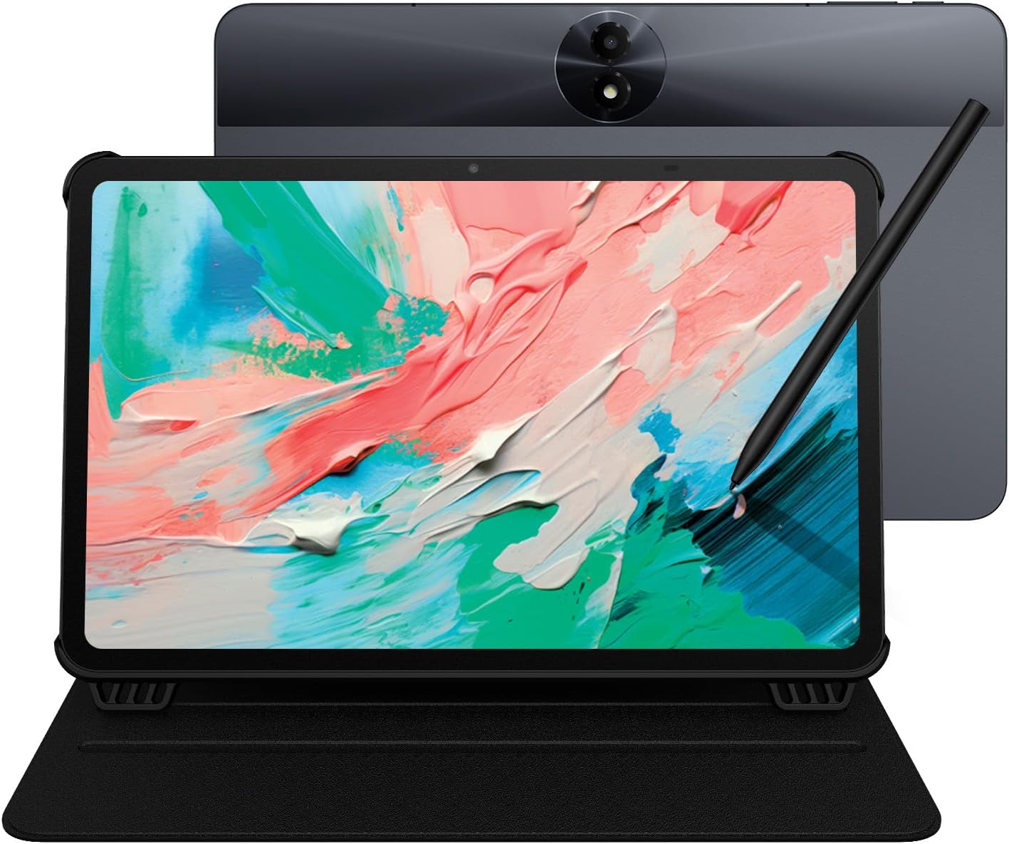 NXTPAPER 11 Gen 2 Android Tablet, 11" Drawing Pad & Digital Notebook, Stylus & Flip Case Included, NXTPAPER 4.0 Display, Android 15, AI Tools, 8+8GB RAM, 128GB Storage, 8000mAh Battery, Gray