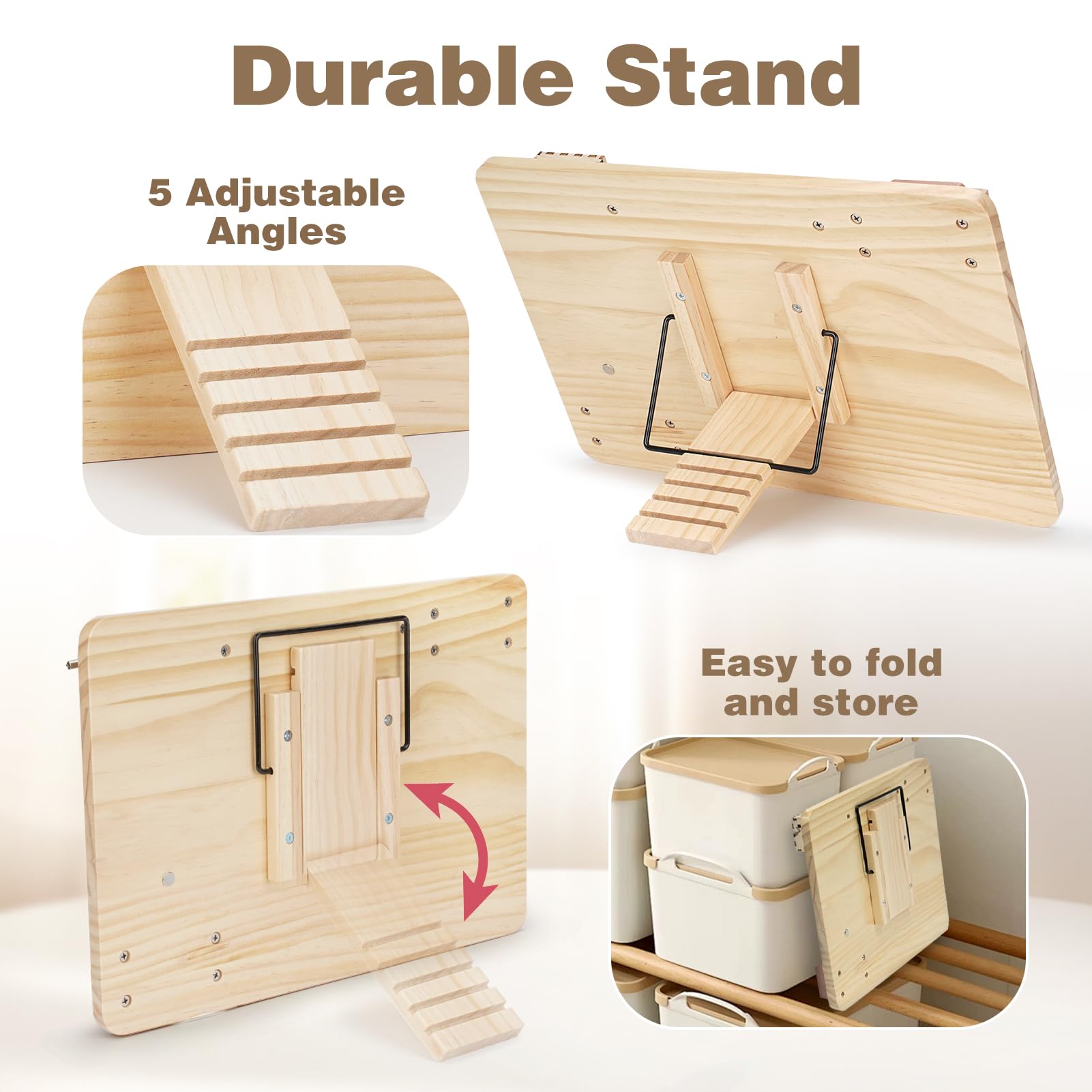 Joyreal Grande Busy Board - Pannello Sensoriale Bambini Montessori Legno Tavola Sensoriale Giochi Montessori con Carillon Specchio Neonati Giochi Educativi Regalo