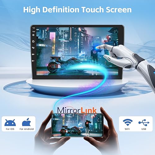 Miniatura 5 de for Honda Odyssey 2005-2010 Radio Android 11 Car Stereo with Carplay Android Auto, 10.1 Inch Capacitive Touch Screen High Definition Head Unit with