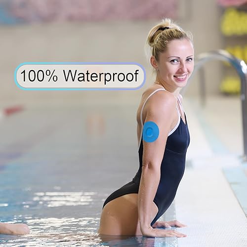 Miniatura 9 de Parches adhesivos G7 impermeables, paquete de 35 parches Dexcom para G7 sin látex, fuerte adhesión de larga duración, más de 10 días precortados