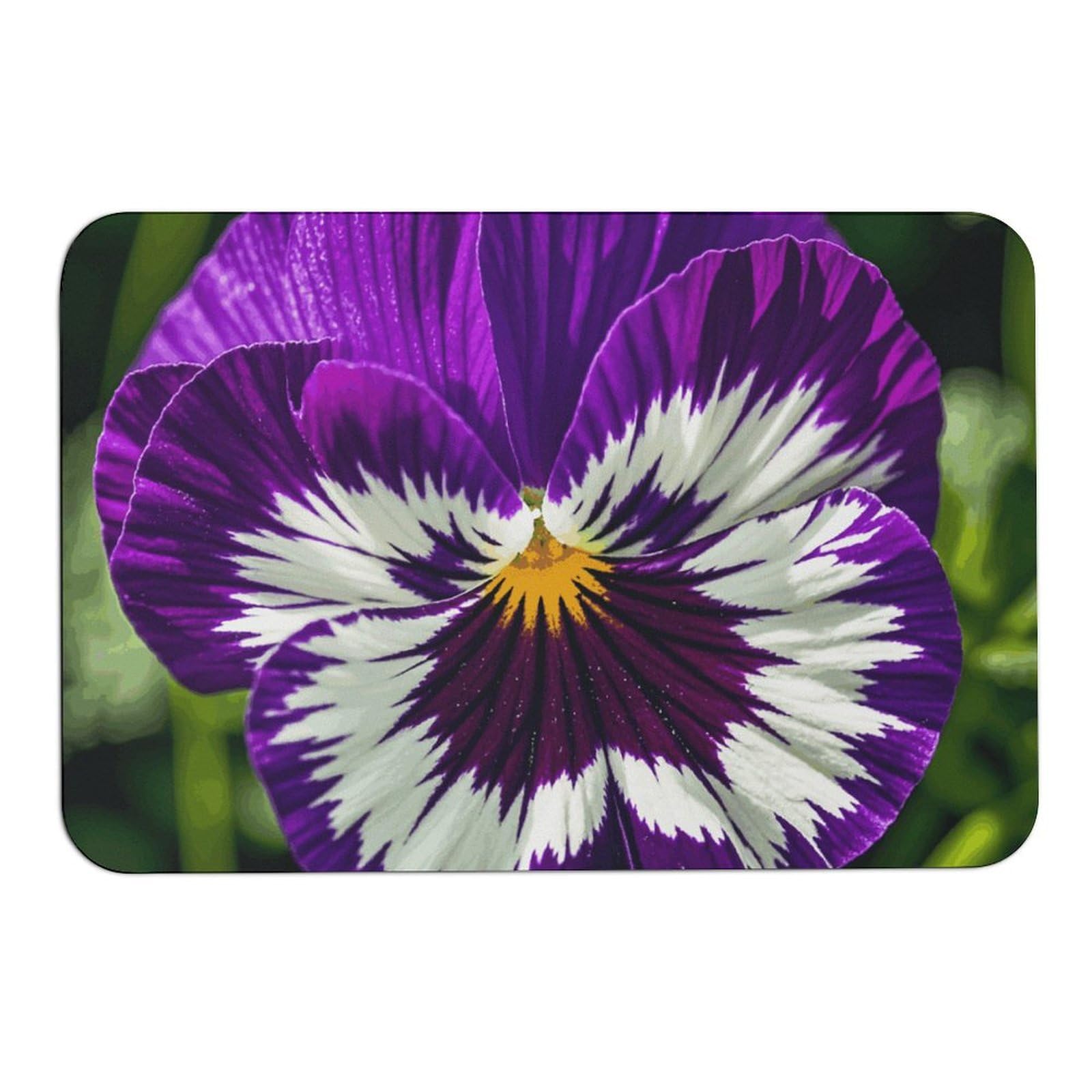 Tapis de douche Pansy Perfection pour une sortie de bain propre et sèche