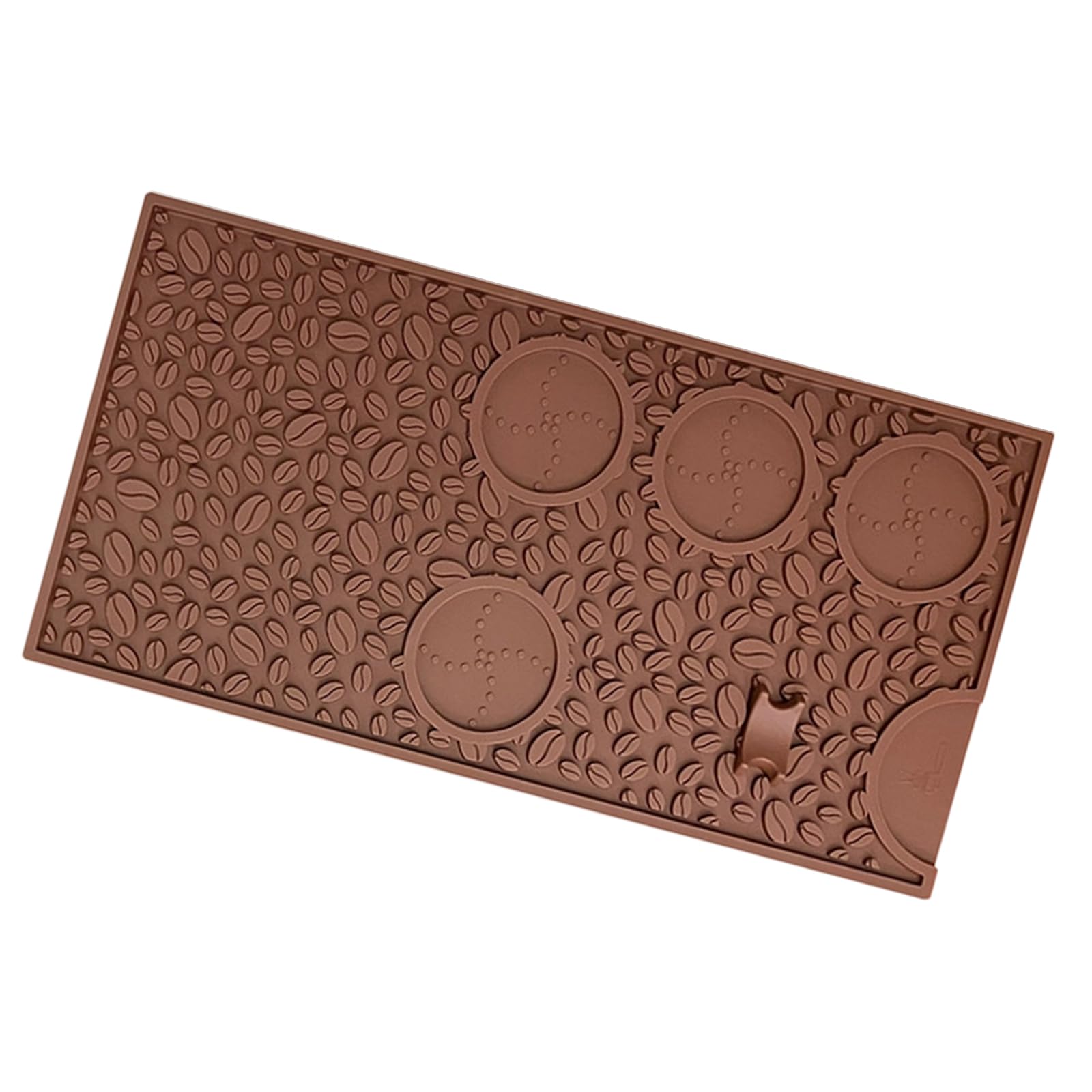 NVOQILIN Modern Coffee Pubs Accessory Mats with Nonslip Bottom Perfect for Brewing Stations in Cafes or Residential Kitchens Space Silicone Pad Home Accessories Shop Equipment Mats Machine Pad