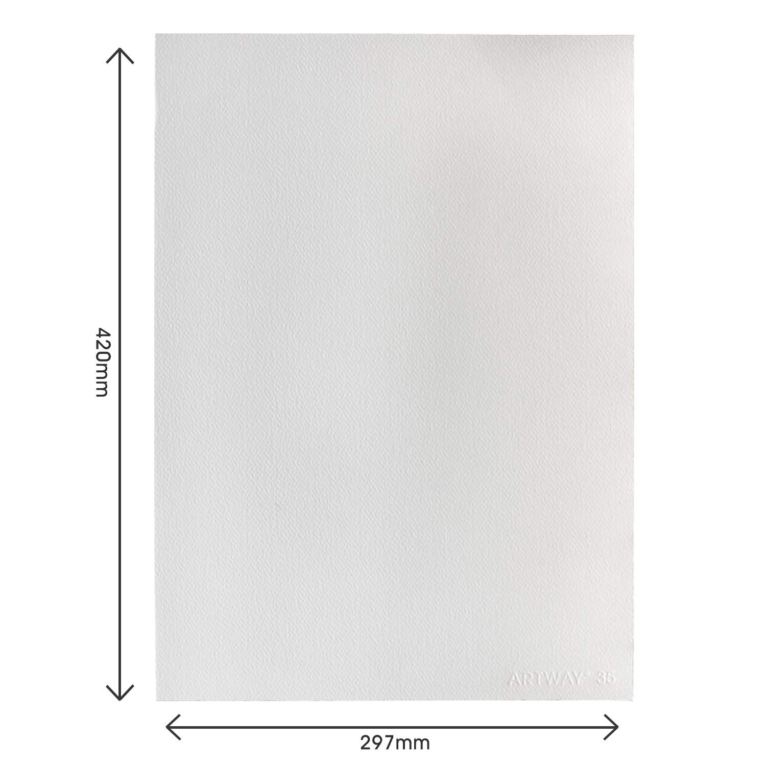 Artway ‘35’ - Aquarellpapier - kaltgepresst -/m² - Weiß - A3 - 40 Blatt – Bild 7