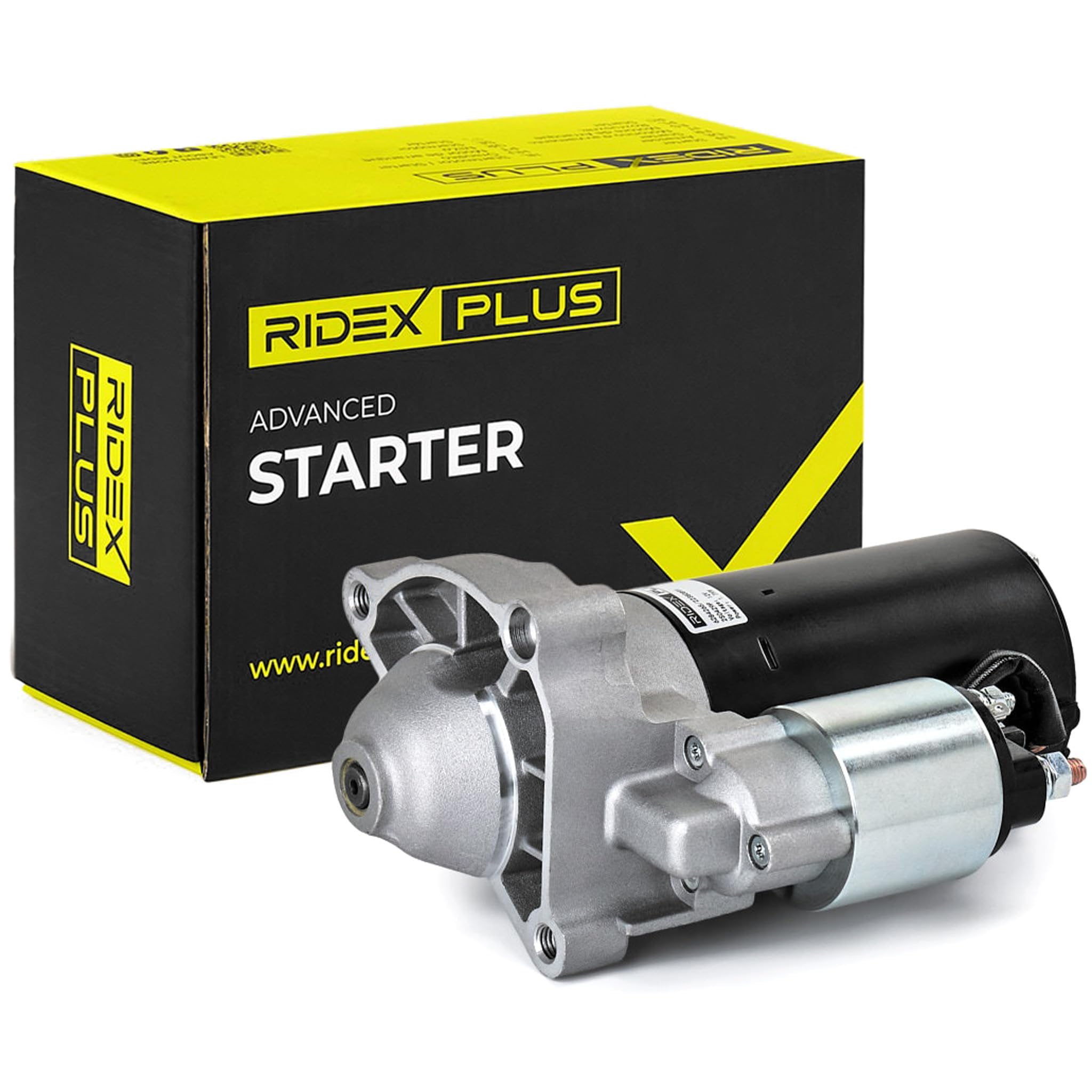 RIDEX PLUS 2S0429P Motor de arranque Compatible con PEUGEOT 206 Fastback 2A/C