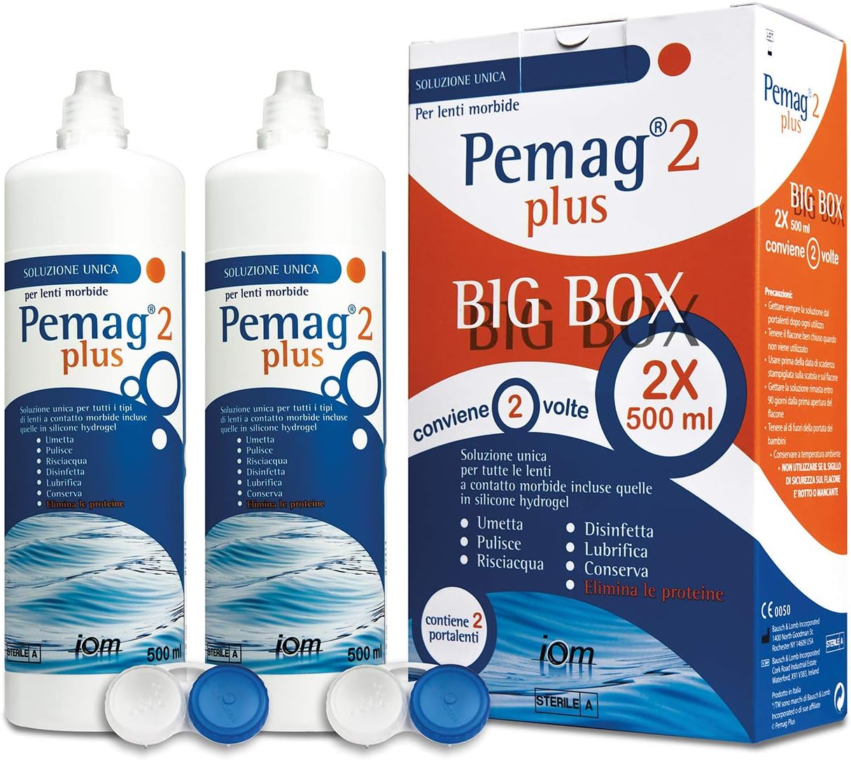 detergente per lenti a contatto per lenti morbide