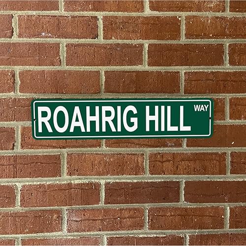 Vista 209 de Ohio Mountains Pick Your Mountain Compatible/repuesto para Ballards Hill United States Mountain Aluminio Metal Tin Street Sign Style decoración