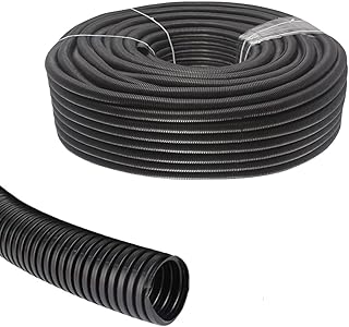 Split Wire Conduit Flex Tubing Automotive Wire Protector Harness Wrap Lot (12 ft, 1/2