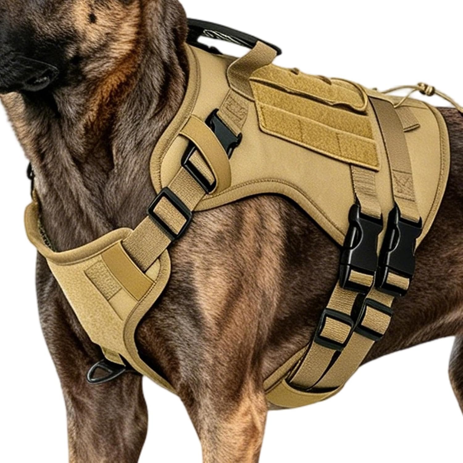 Dog Training Harness Non-Slip Pet Supplies with Handle | Medium Dog Harness with Handle for Small Medium Large Breed Outdoor Hiking Hunting Running Daily Travel