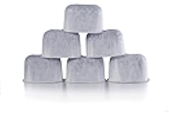 K&J Premium 6-Pack of Replacement Breville BWF100 Compatible Water Filters (Activated Charcoal)
