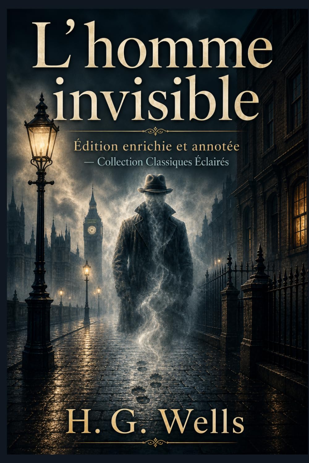 L’Homme invisible: Édition enrichie et annotée — Collection Classiques Éclairés