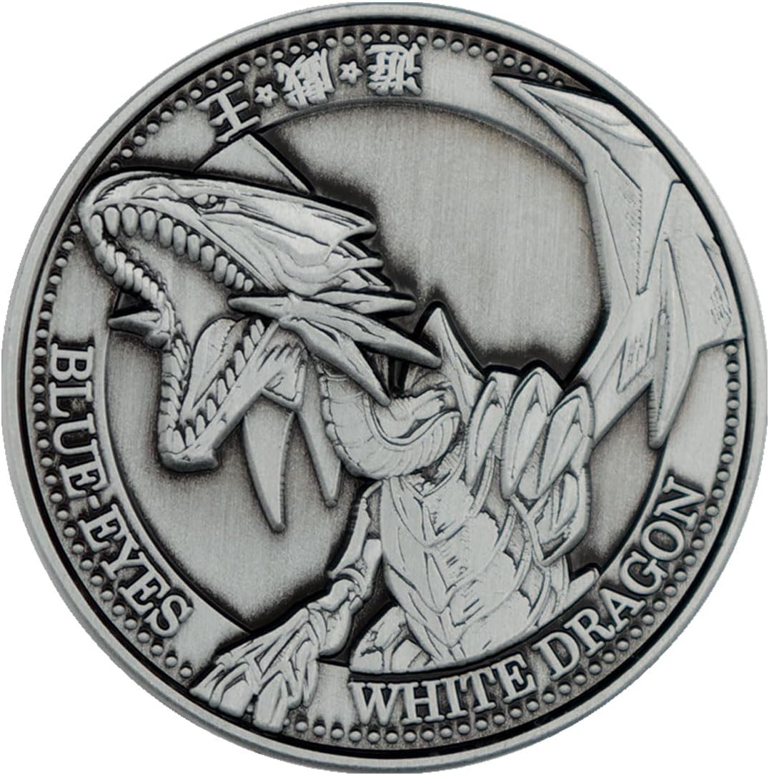 Fanattik Yu-Gi-Oh! Blue-Eyes White Dragon Replica Coin