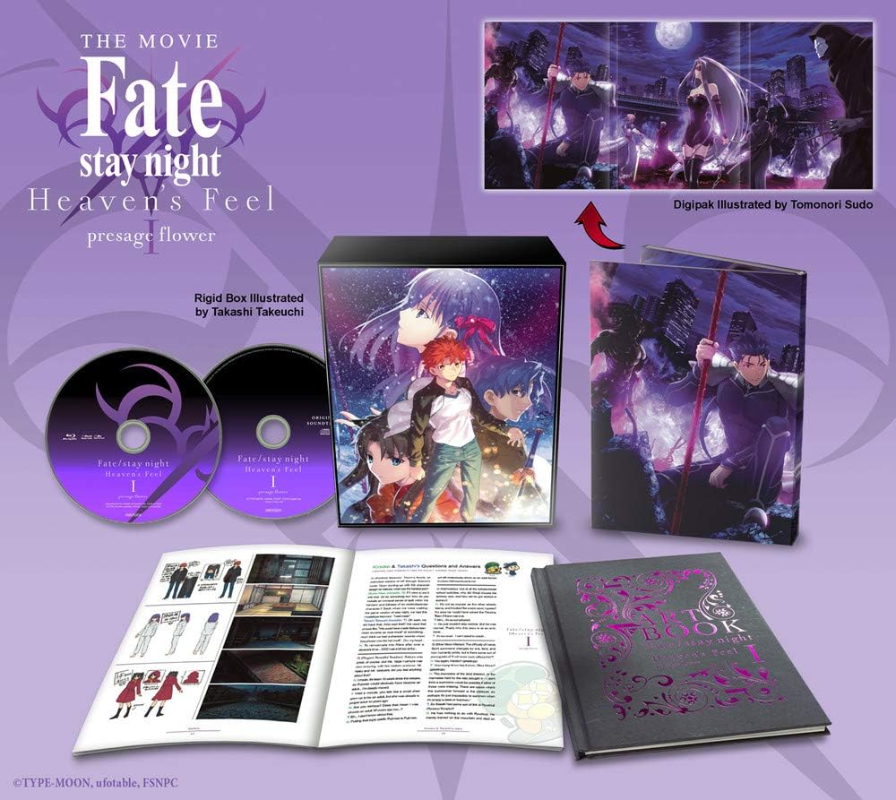 Fate/Stay Night Heaven's Feel I. Presage Flower Limited Edition Blu-ray