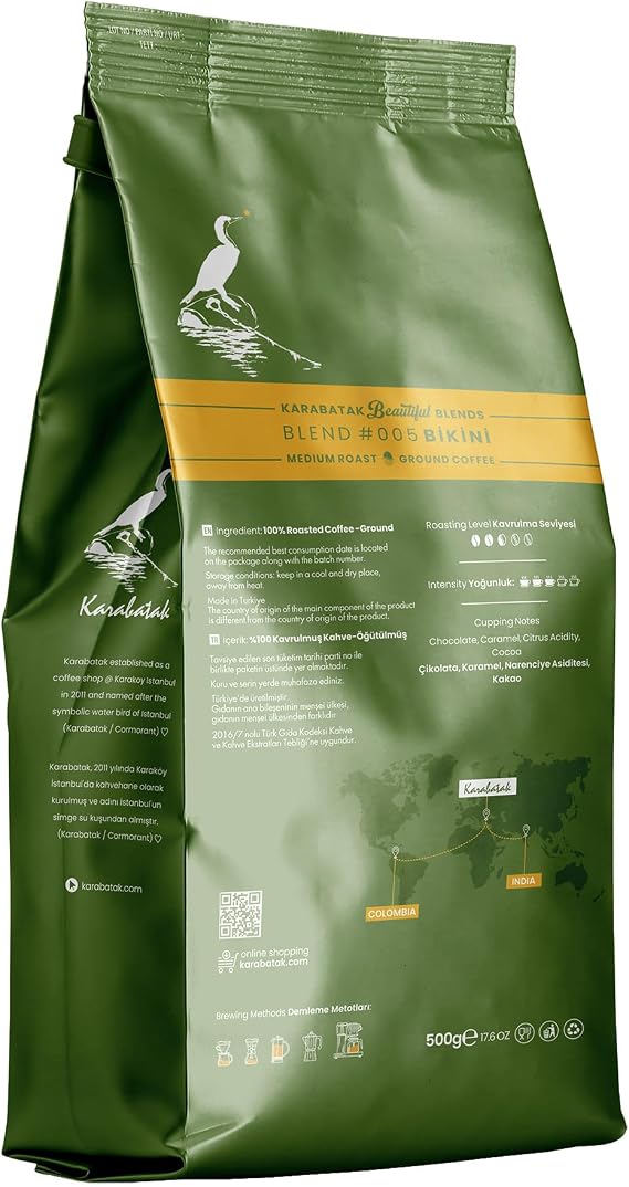 Cormorant Beautiful Blends Bikini Ground, Filter Coffee 500 g
