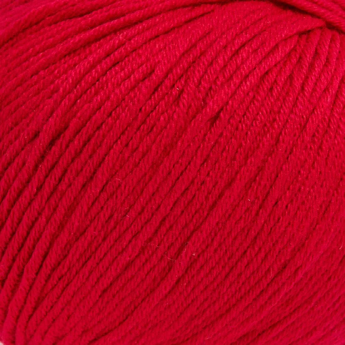 Utopia Crafts Amigurumi Cotton DK Yarn for Crochet and Knitting 50% Cotton, 50% Acrylic Blended, 3X 50g (Strong Red) - Image 3
