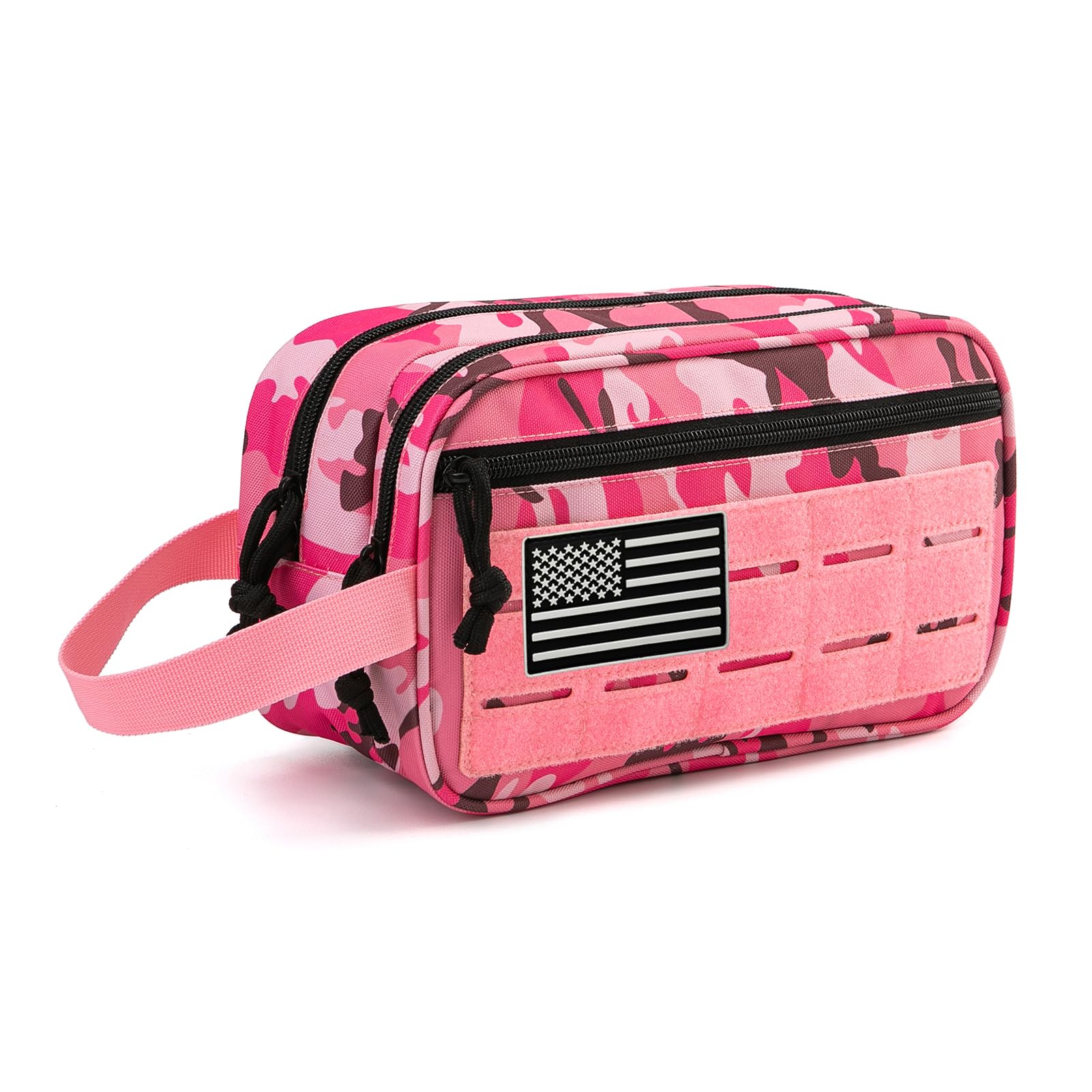 QT&QY Tactical Toiletry Bag For Women Hygiene Bag EDC Military Tool Molle Pouches Small Dopp Kit Mens Shaving Kit Travel shower Bags