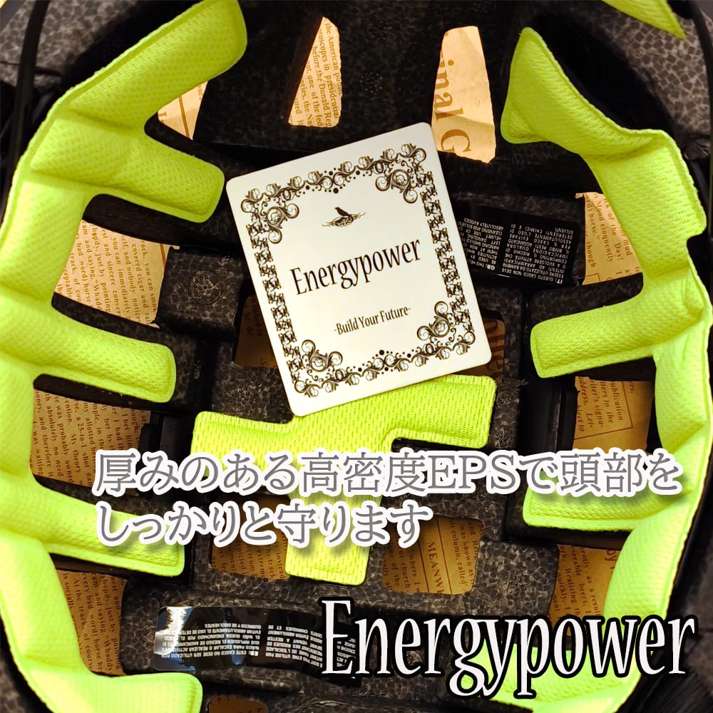 Amazon | EnergyPower レジャー用折りたたみ式ヘルメット LED