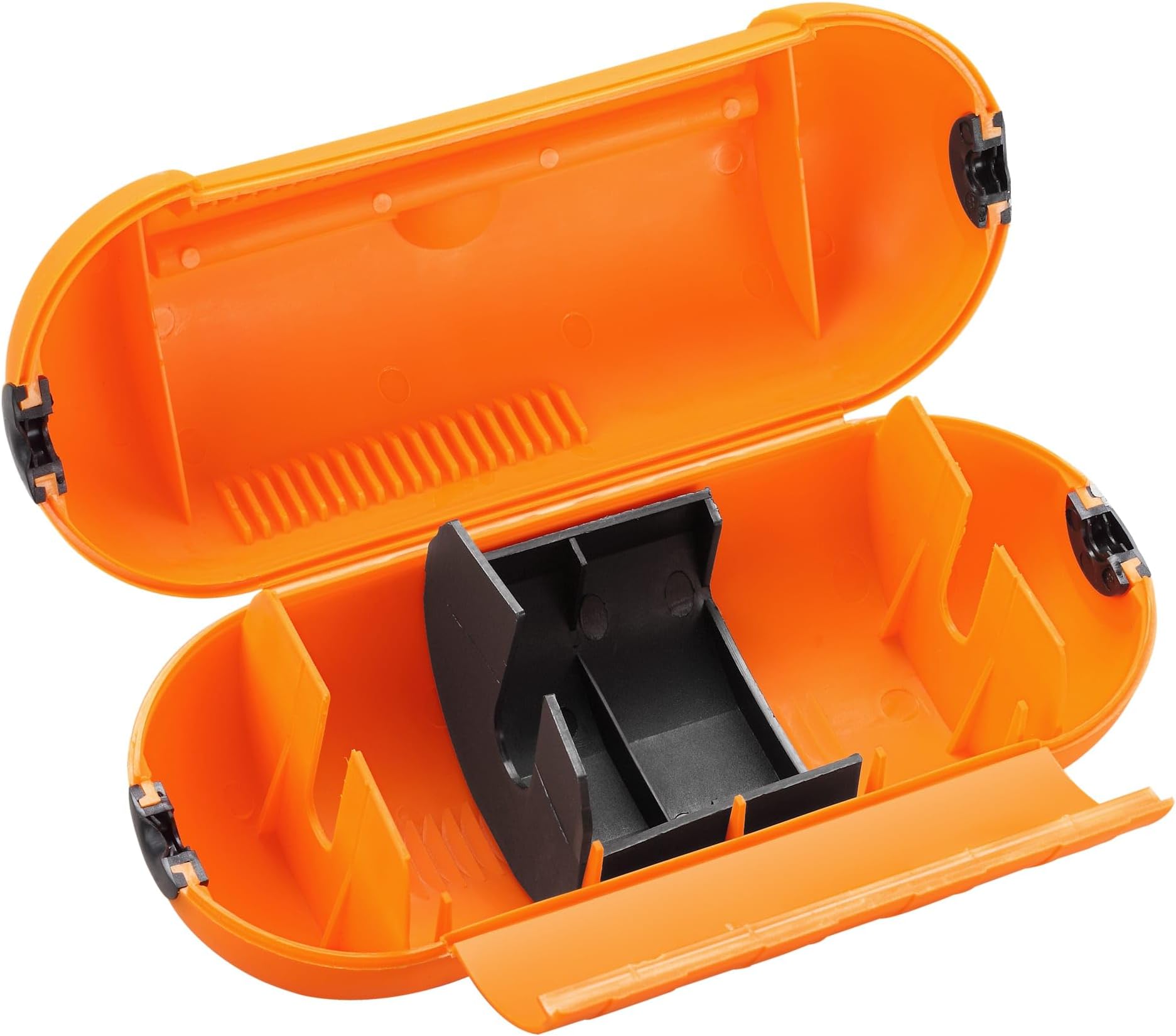 Masterplug SPTO-MS Splash-Proof Outdoor and Indoor Plug and Socket Cover, 21 x 8.5 cm, Orange