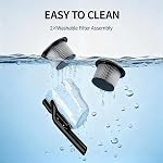 Cordless Vacuum Cleaner for Milwaukee M18 18V Battery, 500W Handheld Vacuum Cleaner with Washable Filter, Portable Stick Vacuum for Floor Carpet Car Hardwood Pet Hair(Battery Not Included)