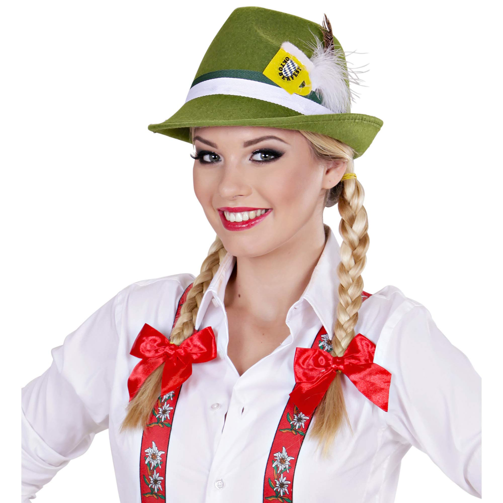 Sombrero Bávaro Tradicional Con Jarra De Cerveza - Gris, Para Fiestas De La Cerveza Y Carnaval Sombrero Bávaro Tradicional Con Jarra De Cerveza - Gris, Para Fiestas De La Cerveza Y Carnaval