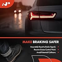 Vista 7 de A-Premium Lámpara de interruptor de luz de freno compatible con Volkswagen Jetta 1999-2006, Passat, Golf, Beetle, Touareg, GTI, Eurovan y Audi A4 A4