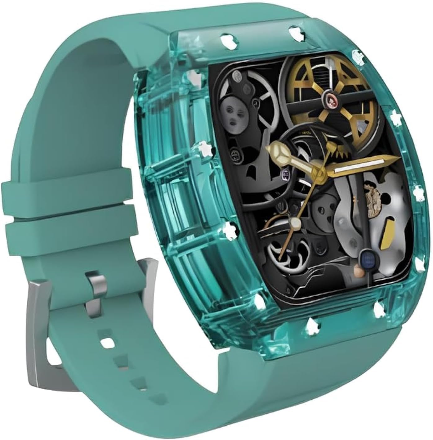 Green Lion Carlos Santos Smart Watch - Light Blue