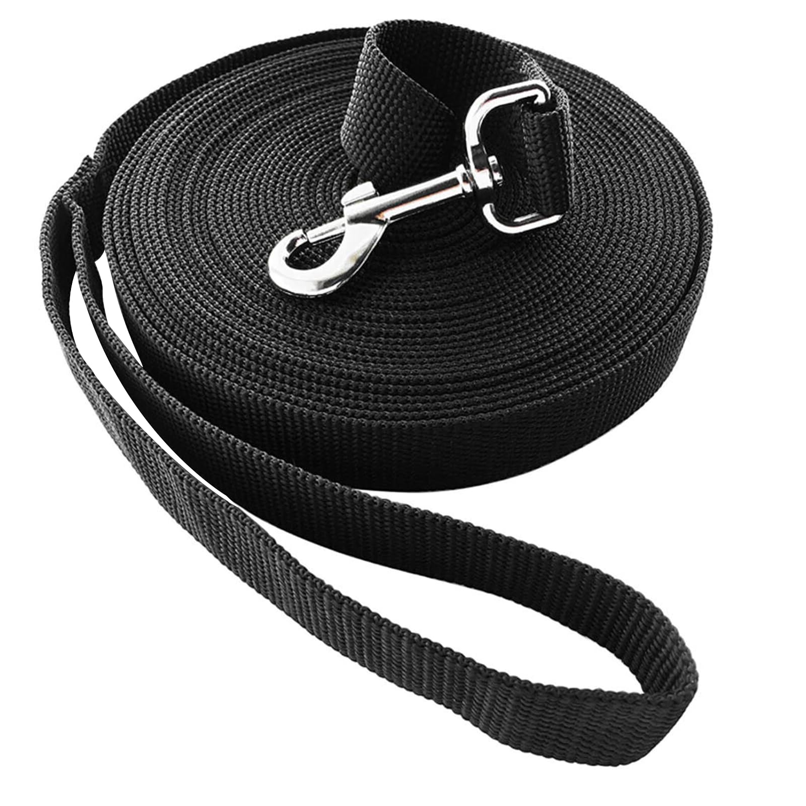 10m Schleppleine für Hunde, Schleppleine für Kleine Hunde, Ausbildungsleine, Robuste Nylon Hundeleine, Lange Hundeleine für Training und Outdoor, Ideal zum Spielen, Campen oder für den Garten