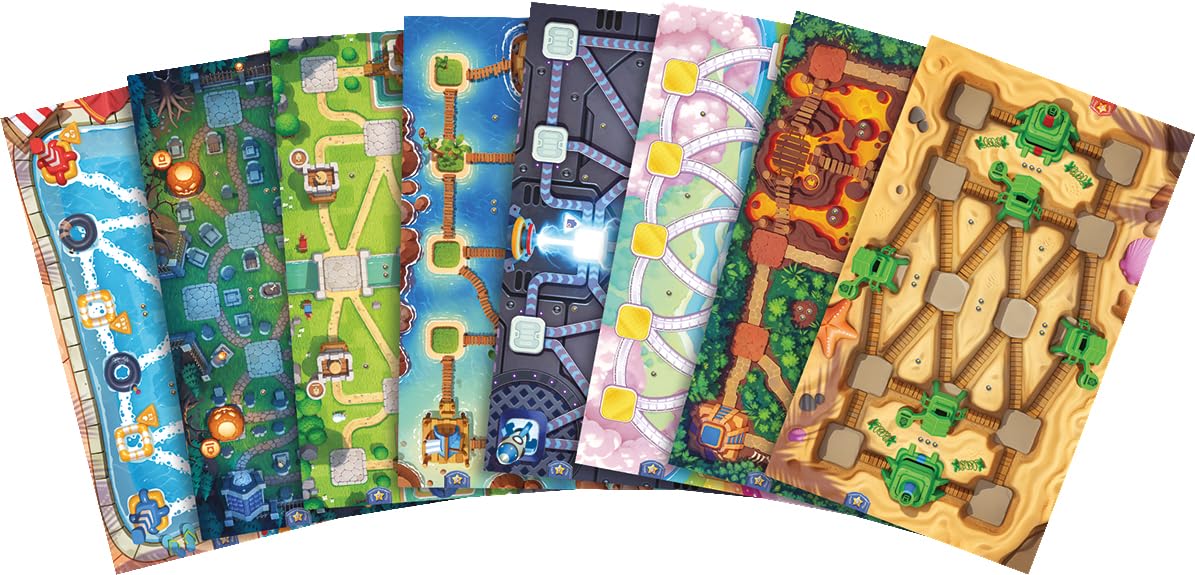 Asmodee - Toy Battle – Gry towarzyskie – Strategiczna gra planszowa – Gra dla dorosłych i dzieci od 8 lat – 2 graczy – 15 minut – francuska wersja, Repos Production