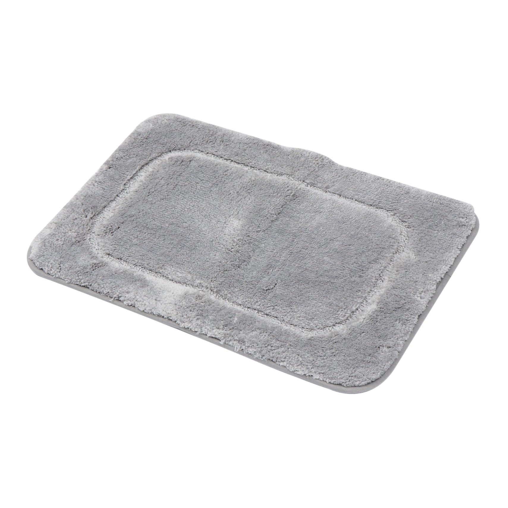 Tapis de bain épais absorbant Cabilock en polyester antidérapant pour douche