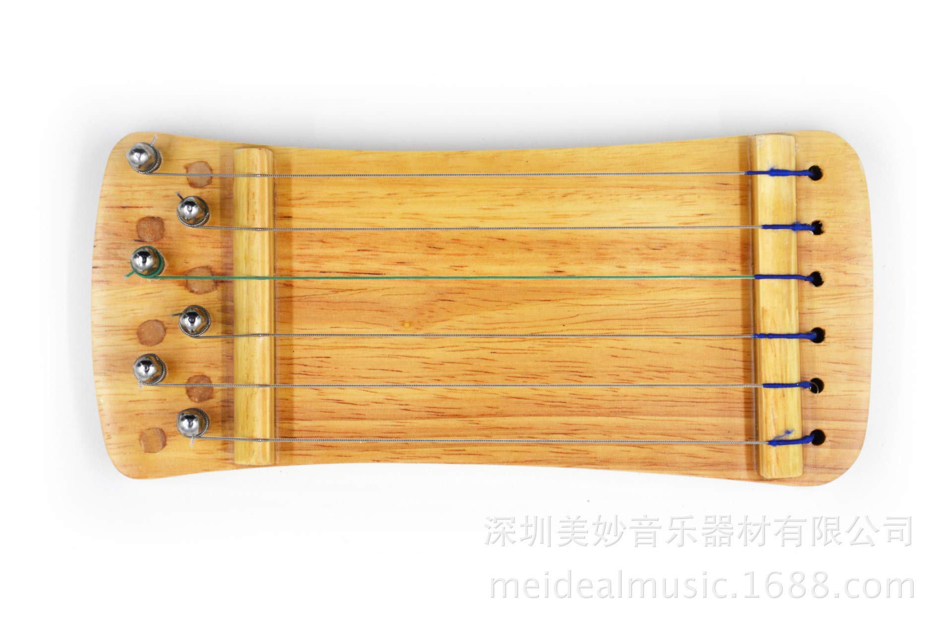 Tzong 6-String Wood Color Finger-Training Guzheng Portable Chinese Zither Harp Koto Finger Strength Exerciser - Image 4