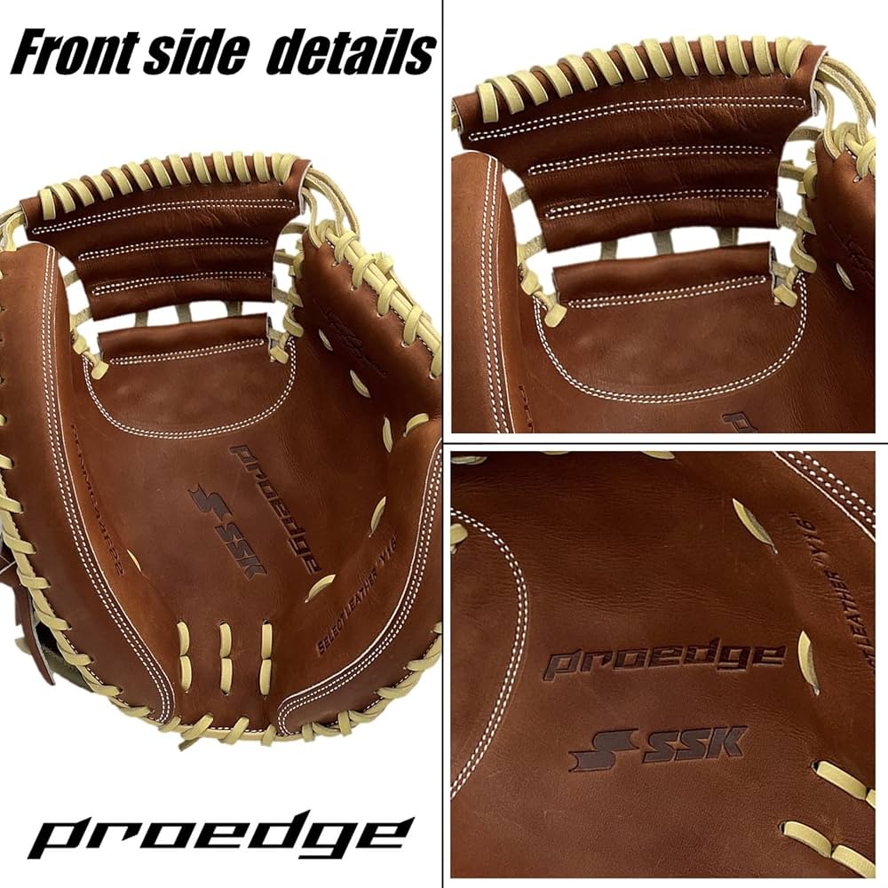 最終値下げ　SSK プロエッジ　軟式キャッチャーミット　ブラウン 梅野モデル proedge プロエッジ 栄 SSK 硬式 キャッチャーミット 梅野モデル