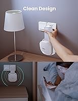 Vista 5 de DG-Direct Soporte de montaje en pared para eero 6 y eero 6+ Router Mesh Wi-Fi System, sin cables desordenados, soporte de montaje de pared para eero