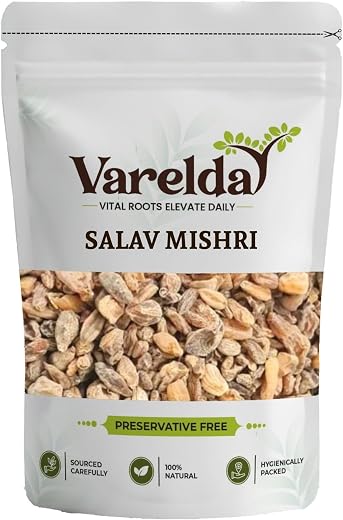 VARELDA Salav Mishri - Salam Mishri - Polygonatum Verticillatum (50 Grams)