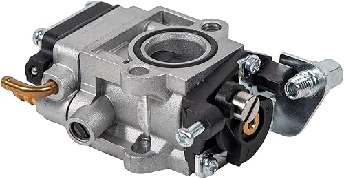 Miniatura 4 de Carburador de carburador para 33 cc, 43 cc, 47 cc, 49 cc, 50 cc, 2 tiempos, carburador de bolsillo, cuatrimotos, scooters de pie, motos de cross,