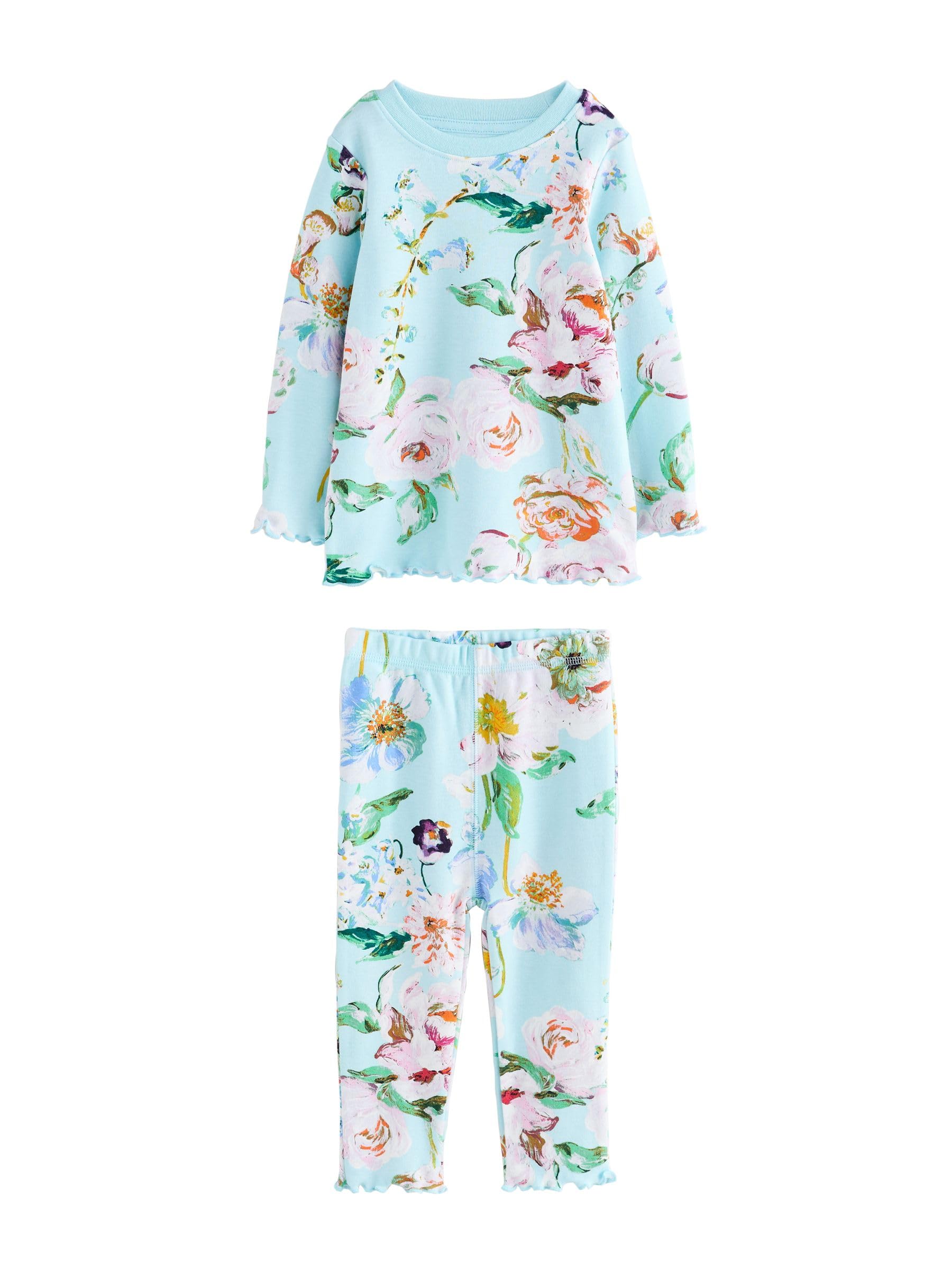 NEXT Mädchen 3er-Pack Kuschel-Pyjamas