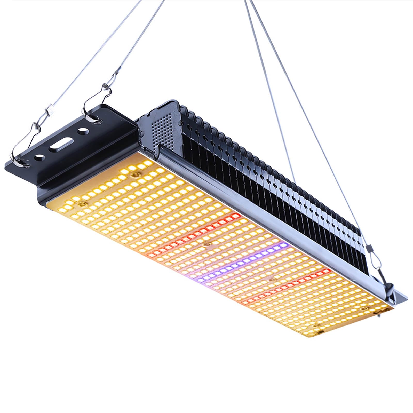 Lampe De Croissance LED Pour Plantes Intérieures - 40W, Spectre Complet 380-780nm, 500 LED, Panneau 30x30cm, Idéal Légumes, Succulentes, Germination