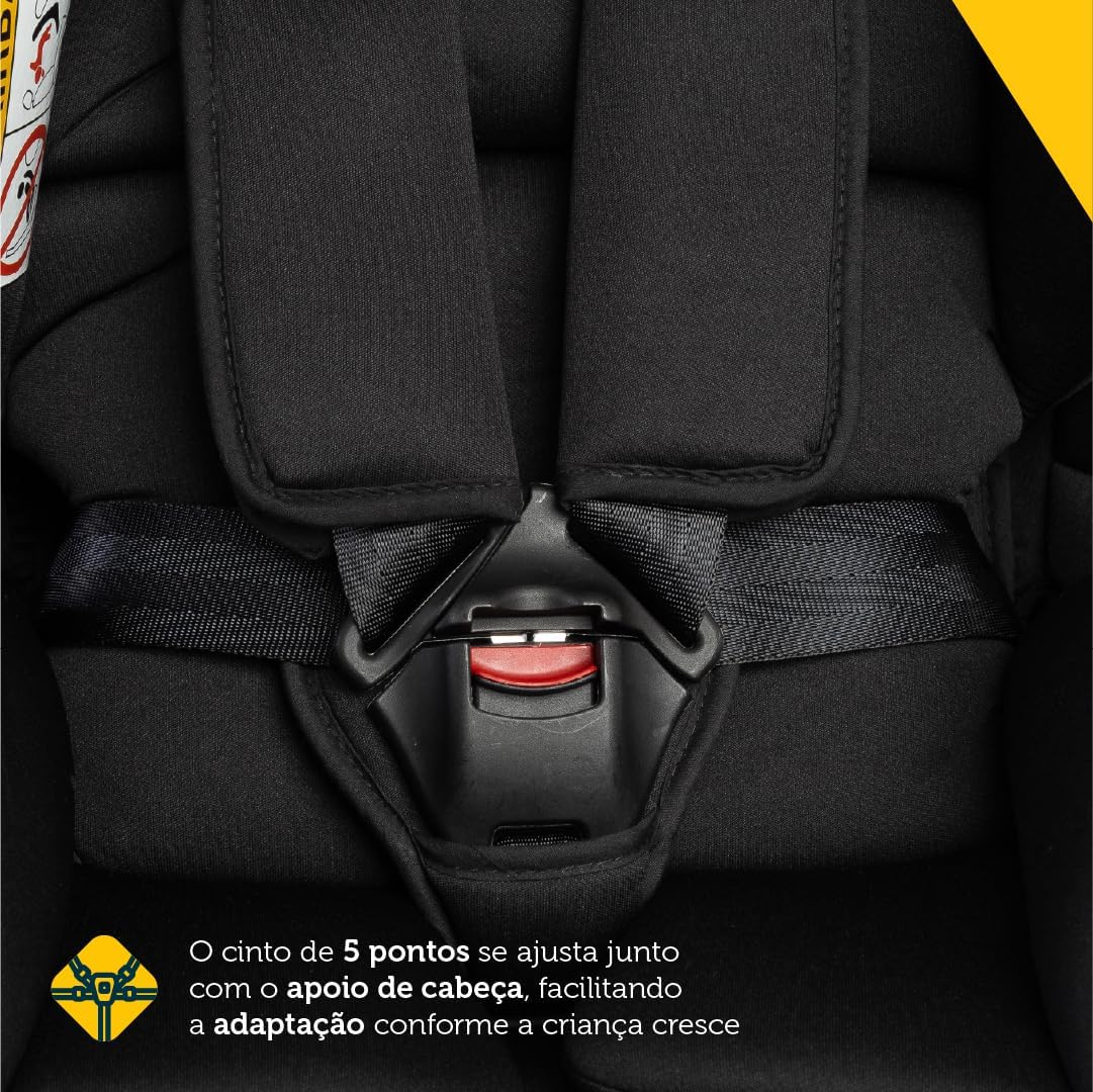 Safety 1st, Cadeirinha Multifix, 0 a 36kg, com Isofix, Black Urban