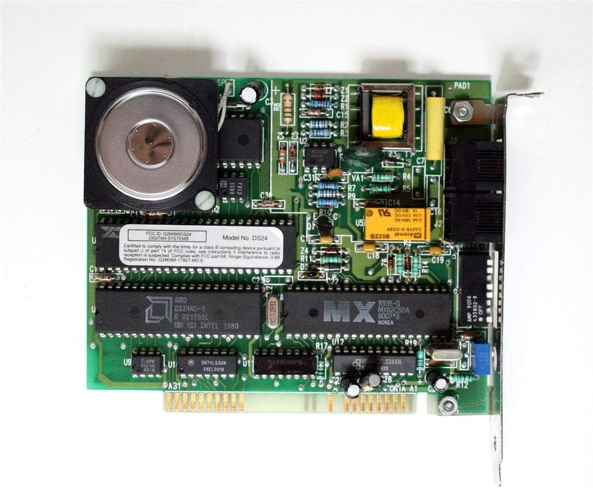 DIGITAN SYSTEMS ISA Modem DS24, FCCID:G2M3MIDS24, REG.NO:G2M3MI-17827-MD-E, DS24-E