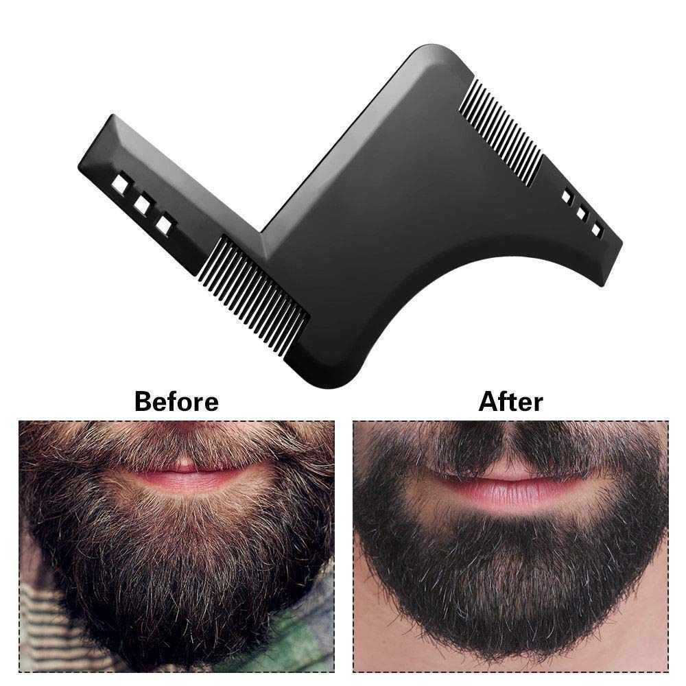 LOMESH Beard Apron Bib for Men Trimming Cloth Apron Shaving Catcher for Men | Trimming cape | Waterproof Clippings Catcher Apron with suction cup 1