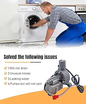 Amazon.com: Maigoo WH11X34742 Washer Drain Pump Replacement