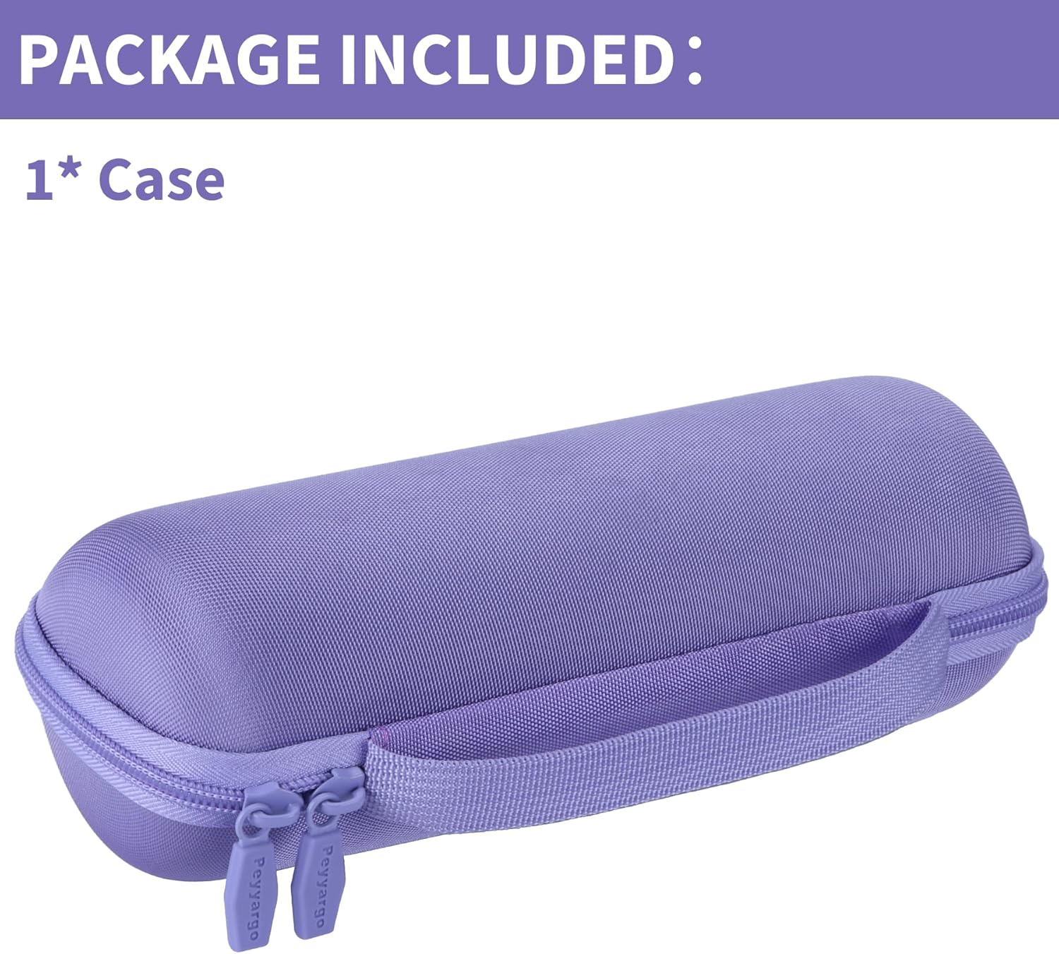 Storage Case Compatible with JBL Flip 7/6 / 5 Portable Waterproof and DropProof Speaker (Purple) - Image 6