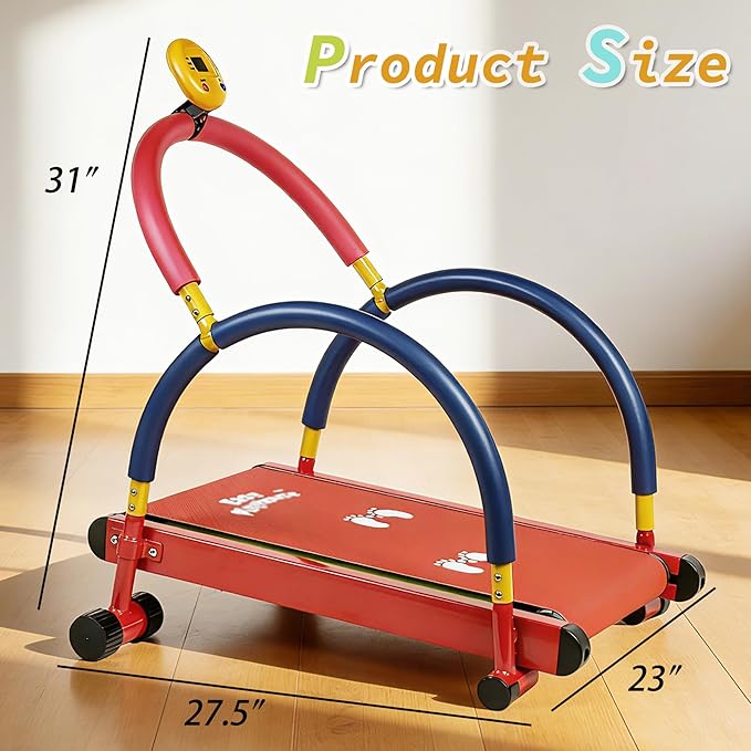 Caminadora Mecánica para Niños Multicolor con Display LED miniatura 2