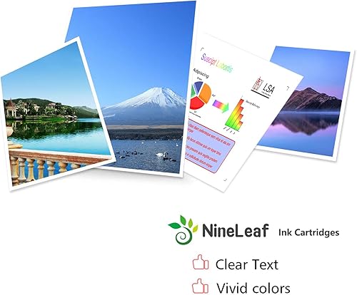 Miniatura 4 de NineLeaf Cartucho de tinta tricolor 57 remanufacturado compatible con HP Deskjet 450 5150 5550 5650 5850 9650 9670 9680 F4135 F4140 F4180 Copiadora