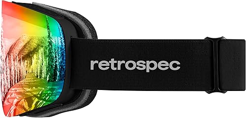 Miniatura 3 de Retrospec Unisex-Adult Flume Ski Goggles & Snowboard GogglesSnow Goggles