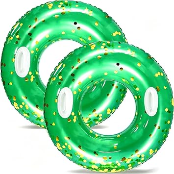 Large Swim Ring with Handles for Adults,47 Inch Classic Pool Swimming Rings Pool Inner Tubes,Inflatable Pool Floats,Pool Floaties Adult Size for Summer Pool Party Beach
