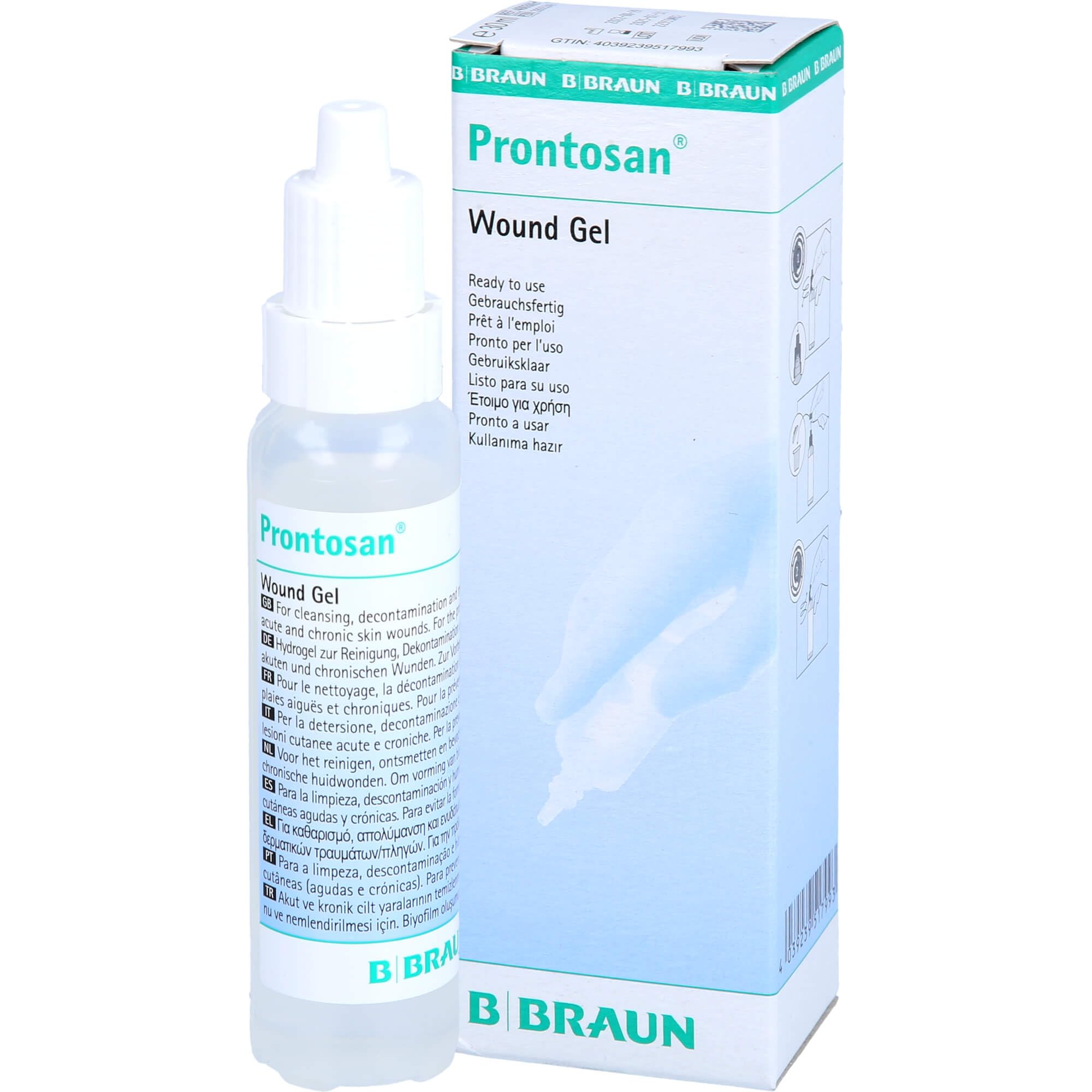 PRONTOSAN Wound Gel 30ml (1 x 30ml) by B.BRAUN MILANO SpA